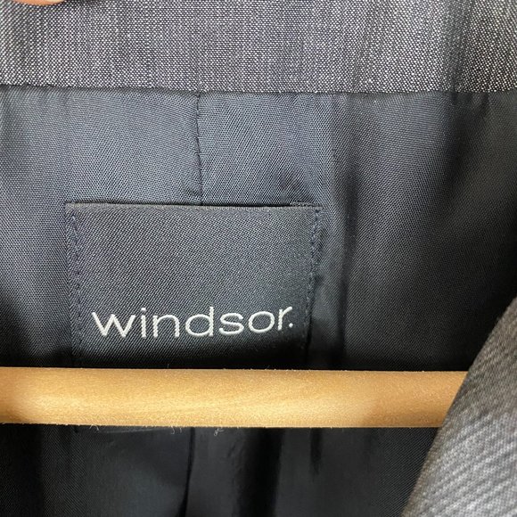 Windsor Set Top and Jacket in Grey/Black Sequined - Picture 7 of 8